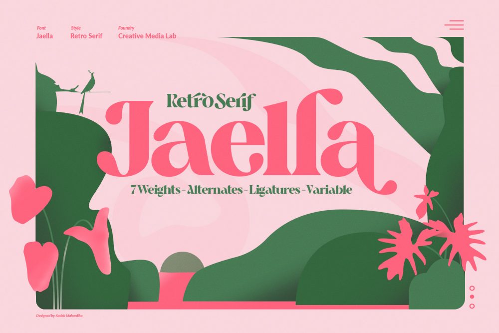 Jaella Serif font
